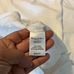 Michael Stars  Linen Shorts White Belted High Waist Casual Summer Size M-NWT‎ Photo 4