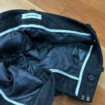 Zadig & Voltaire  Black wool gold striped lined pants 34 Cm Photo 9