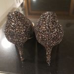 Jimmy Choo 💕💕 Gilbert Pumps ~ Black Glitter EU 40 New Without Box Photo 10
