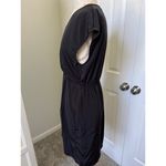 H&M  Short Sleeve Casual V-Neck Midi Dress Size 8 Photo 2