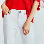 CAbi NWT  #5880 White Trouser Slight Flare Jeans In Brite White Photo 0