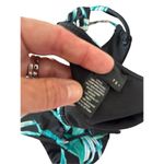 LA Hearts  and exhilaration black and tropical pattern bikini 2 piece size medium Photo 6