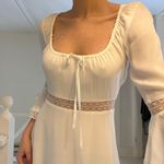 For Love & Lemons X Revolve Angelina Mini Dress in Ivory NWT Photo 3