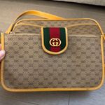 Gucci Vintage Authentic GG Micro Monogram Sherry Crossbody/Shoulder Bag w Pouch Photo 14