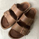 Birkenstock Arizona Soft Footbed Tobacco Oiled Leather Narrow Photo 0