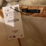 ZARA Rose Gold Metallic Tube Top Photo 3