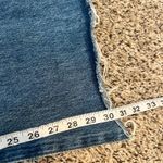 Vibrant Miu  Women's Bell Bottom Jeans Distressed Button Fly Blue Size 11 29 Photo 5