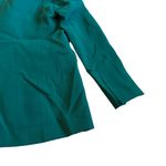 ZARA  Forest Green Button-Down Blazer Jacket Oversized Classic Office Size Medium Photo 8