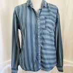 Blue button down shirt | America Today Photo 0