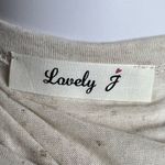 Love j Lovely J Cream Tank w Funky Ruffle Photo 5