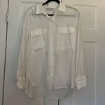 ZARA White Button Down Photo 0