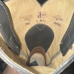 Justin Vinrage 1970s  WESTERN ROPER GRAY BOOTS WOMENS  SIZE 7.5 Photo 8