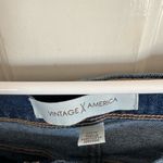 NWT Vintage America High Rise Crop Jean Size 20W Blue Photo 2