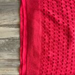 Outback Red  chiffon crochet eyelet overlay tank Photo 3