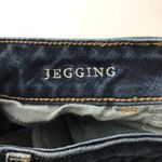 American Eagle Womens Jeans Jegging Dark Wash Super Stretch Size 6 Long Photo 3