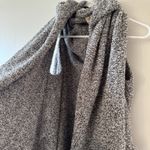 Soft Surroundings  Ardelle Wrap with Pockets Gray Heather Speckle OSFM Cozy NWT! Photo 2