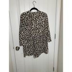 Show Me Your Mumu  Leopard animal‎ Print Long Sleeve romper boho size Medium Photo 3