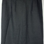Ann Taylor Loft Womens Size 2 Gray & Brown Wool-Blend Pencil Skirt Photo 0