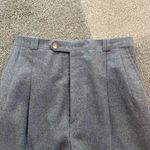 Banana Republic Neiman Marcus Sz 10 100% Wool Micro Houndstooth Trousers Photo 4