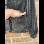 Emporio Armani green velvet military jacket Sz 42 Photo 5