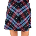 ZARA Multicolor Plaid Checkered Straight Pencil Preppy School Girl Mini Skirt XS Photo 2
