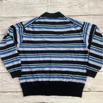 MARNI x UNIQLO Collaboration Striped Oversized Cardigan Blue Women Size Large Photo 2