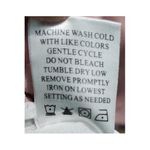 Adrienne Vittadini  Blouse Womens 2X Pink Floral Sheer Bubble Hem V-Neck‎ Chain Photo 6