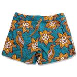 Elevenses Anthropologie Parrot Batik Shorts Photo 1