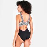 Nike NWT Women's Party Dots Cutout One Piece Swimsuit Photo 3