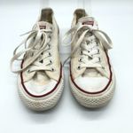 Converse All Star Sneakers Low Top Canvas White Mens 5 Womens 7 Photo 2