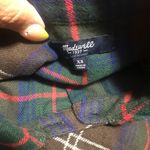 Madewell  Ex-Boyfriend Flannel Button Down Shirt XS Photo 4