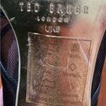 Ted Baker Taminaa Black Mesh open toe leather detailing high Heel pumps, size 7 Photo 1