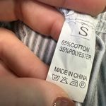 None Gray White Short Sleeve Shirt and Shorts Set Size Small Photo 2