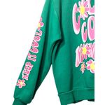 Stradivarius Green Long Sleeve Pullover Sweatshirt Womens Size M Crewneck Photo 4