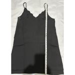 Altar’d State Womens Size M Black Slip Dress Scalloped Front Adjustable Straps Size M Photo 8