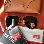 Ray-Ban New  Avaitor Polarized 001/58 Size 62mm Photo 0