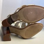 Jones New York ,Cream,Cone Block, Open toe,Gladiator Heels,Sz 6.5 M, Jessie Style Photo 0