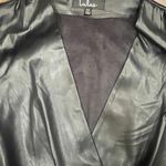 Lulus faux leather Black bodysuit XS Photo 3