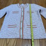 J. Crew Marled Sweater Lady Jacket in Ice Pink Size Medium Photo 6