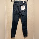 Good American NWT  Good Legs Skinny Blue Distressed Size 10 Photo 3