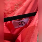 JS Collections Illusion Boat Neck Lace Insert Short Sleeve Sheath Dress 4 Photo 7