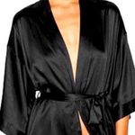 Victoria's Secret 100% SILK BLACK VICTORIA’S SECRET ROBE! Photo 0