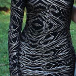 Tight black and sparkly dress Photo 0