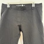 Betabrand  Classic Dress Pant Yoga Pant Skinny black ponte pull on pants size L Photo 1