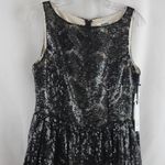 BB Dakota  Sabrina Lace Sequin Mini Dress in Black sz 4 NWT Photo 1