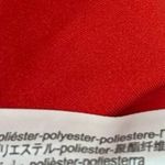 ZARA NEW  Women's Red Sleeveless Square Neck Casual Thong Bodysuit Tank Top Sz L Photo 3