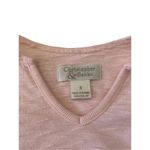 Christopher & Banks Textured Blouse V Neck Office Workwear Casual Cotton Photo 4