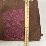 Rip Curl  Brown and Pink Tote Bag with Skull Design Photo 9