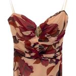 Selfie Leslie NWT Lahita Strapless Midi Dress Floral Plum Size S Small Photo 5