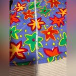 Red and Purple One Piece Swimsuit with Cover up Skirt Size M Photo 4